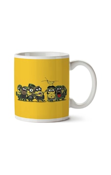 Minions Meat Grinder Platoon İki Tarafı Baskılı Kupa Bardak Minions Meat Grinder Platoon İki Tarafı Baskılı Kupa Bardak