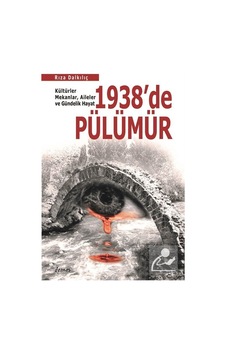 1938'de Pülümür: Kültürler-Mekanlar-Aileler ve Gündelik Hayat - Rıza Dalkılıç - Demos Yayınları
