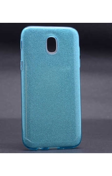Galaxy Uyumlu J3 Pro J330 Kılıf Shining Simli Silikon Kılıf Mavi Galaxy Uyumlu J3 Pro J330 Kılıf Shining Simli Silikon Kılıf Mavi