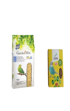 Gardenmix Soyulmuş Muhabbet Kuşu Yemi 400 Gr + Jessy Muhabbet Kuş Gardenmix Soyulmuş Muhabbet Kuşu Yemi 400 Gr + Jessy Muhabbet Kuş