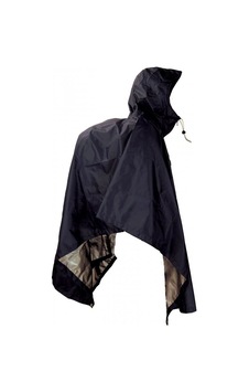 Jr Gear Hafif Su Geçirmez Panço Yağmurluk Siyah