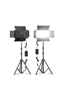 Profesyonel 600 Ledli Video Kamera Işığı + 2 M Işık Ayağı