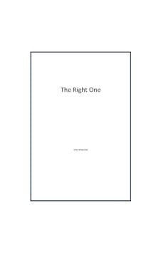 The Right One Publisher