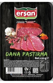Erşan Et Dilimli Pastırma 120 G
