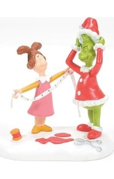 Department 56 Dr. Seuss The Grinch Village Aksesuarları Santy Suit Heykelcik İçin Takılıyor, 8 Cm, Çok Renkli Department 56 Dr. Seuss The Grinch Village Aksesuarları Santy Suit Heykelcik İçin Takılıyor, 8 Cm, Çok Renkli