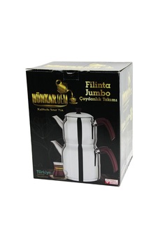 Filinta Jumbo Boy Çelik Çaydanlık Seti Çift Kapaklı Renkli Bakalit Kulp Üst Demlik: 2lt - Alt Suluk: 4lt Kendinden Süzgeçli Bx40 Çok Renkli Filinta Jumbo Boy Çelik Çaydanlık Seti Çift Kapaklı Renkli Bakalit Kulp Üst Demlik: 2lt - Alt Suluk: 4lt Kendinden Süzgeçli Bx40 Çok Renkli