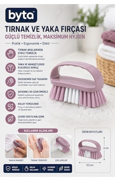 Tırnak Ve Yaka Temizleme Fırçası Ergonomik Saplı Çok Amaçlı Elde Çamaşır Ve Leke Çıkarma Fırçası 1 Adet Karışık Renk Gönderilir Tırnak Ve Yaka Temizleme Fırçası Ergonomik Saplı Çok Amaçlı Elde Çamaşır Ve Leke Çıkarma Fırçası 1 Adet Karışık Renk Gönderilir