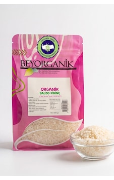 Beyorganik Pestisit ve Aflatoksin Analizli Organik Pirinç Baldo 1 KG Beyorganik Pestisit ve Aflatoksin Analizli Organik Pirinç Baldo 1 KG