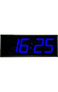 Sanec Wifi Senkronize Dijital Led Duvar Ve Masa Saati Otomatik İnternet Saat Ayarlı, Mavi Led, 15x37 Cm Sanec Wifi Senkronize Dijital Led Duvar Ve Masa Saati Otomatik İnternet Saat Ayarlı, Mavi Led, 15x37 Cm