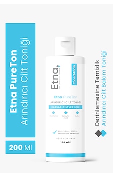 Etna Pharma Pureton Yağ Dengeleyici, Arındırıcı, Gözenek Temizleyici, Hassas Cilt Bakım Toniği 150 Ml