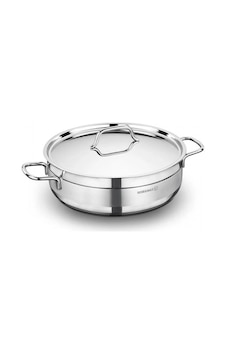 Korkmaz Kor A1027 Alfa Kısa Çelik Tencere 28x9 Cm 5,5 L Gri Korkmaz Kor A1027 Alfa Kısa Çelik Tencere 28x9 Cm 5,5 L Gri