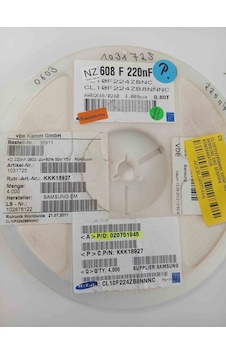 Cl10f224zb8nnnc 220nf 50v 603 Samsung Uyumlu Smd Seramik Kondansatör 200 Adet Cl10f224zb8nnnc 220nf 50v 603 Samsung Uyumlu Smd Seramik Kondansatör 200 Adet