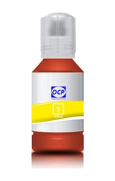 OCP Epson 103 EcoTank C13T00S44A Uyumlu Mürekkep 140ml Y Yellow Sarı Dye OCP Epson 103 EcoTank C13T00S44A Uyumlu Mürekkep 140ml Y Yellow Sarı Dye