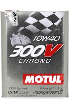 Motul 10W-40 300V Chrono Tam Sentetik Racing Motor Yağı 2 L Motul 10W-40 300V Chrono Tam Sentetik Racing Motor Yağı 2 L