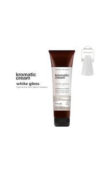 Nook Kromatic Cream White Gloss Cam Saç Etkili Parlaklık Veren Saç Maskesi 150ml - Şeffaf Renk Saç Cilası Nook Kromatic Cream White Gloss Cam Saç Etkili Parlaklık Veren Saç Maskesi 150ml - Şeffaf Renk Saç Cilası