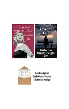 Gülseren Budayıcıoğlu 2 Kitap Camdaki Kız - Hayata Dön + Okuma Sticker'ları Gülseren Budayıcıoğlu 2 Kitap Camdaki Kız - Hayata Dön + Okuma Sticker'ları