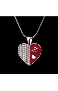 Feelings Harfli Taşlı Kalp Kadın Çelik Kolye Takı Kişiye Özel Hediyelik Aksesuar Somon Feelings Harfli Taşlı Kalp Kadın Çelik Kolye Takı Kişiye Özel Hediyelik Aksesuar Somon
