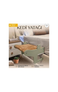 Mobilya Dostu-yer Kaplamaz-kedi Yatağı Askılı Model Yeşil Mobilya Dostu-yer Kaplamaz-kedi Yatağı Askılı Model Yeşil