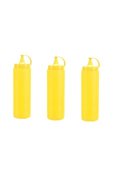 Mayonez Sos Şişesi - 1000ml Dev Boy Sarı 3 Adet Cpr-5916-5a92f Mayonez Sos Şişesi - 1000ml Dev Boy Sarı 3 Adet Cpr-5916-5a92f