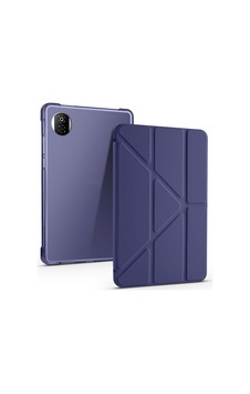 Aksesuarcim Pad X7 8.7 İle Uyumlu Kılıf Silikon Yumuşak Kalem Bölmeli Esnek 4 Farklı Stand Olabilen Tablet Kılıfı Lacivert Sku: Zeusb0gkgr7s9w Arka Kapak