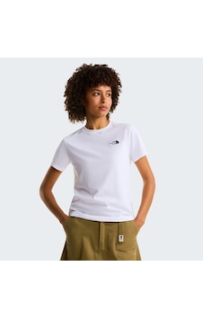 The North Face W Evolution Simple Dome Slm Short Sleeve Kadın T-shirt-32634 Beyaz The North Face W Evolution Simple Dome Slm Short Sleeve Kadın T-shirt-32634 Beyaz