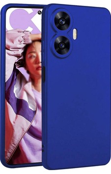 Realme C55 Kılıf Zore Premier Silikon Kapak Saks Mavi Realme C55 Kılıf Zore Premier Silikon Kapak Saks Mavi