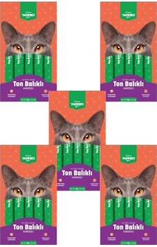 Kiwi Yammies 5x14 Gr 5 Paket Ton Balıklı Karidesli Sıvı Ödül Maması Kiwi Yammies 5x14 Gr 5 Paket Ton Balıklı Karidesli Sıvı Ödül Maması