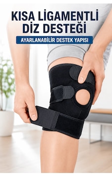 Mey İthalat Ayarlanabilir Kısa Ligamentli Dizlik Açık Diz Kapağı Spor Ve Günlük Kullanım Diğer Mey İthalat Ayarlanabilir Kısa Ligamentli Dizlik Açık Diz Kapağı Spor Ve Günlük Kullanım Diğer