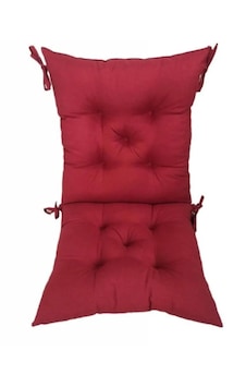 Bordo Rengi Arkalıklı Sandalye Minderi 45 85 Cm Bordo Rengi Arkalıklı Sandalye Minderi 45 85 Cm