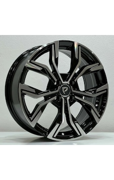 Bk-5920 6.5 16 4 100 Et38 60.1 Black Machıned Xl Bk-5920 6.5 16 4 100 Et38 60.1 Black Machıned Xl