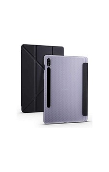 Aksesuarcim S7 Fe Lte Smt737 T736 T733 T730 İle Uyumlu Kılıf Silikon Yumuşak Kalem Bölmeli Esnek 4 Farklı Stand Olabilen Tablet Kılıfı Siyah Sku: Zeusb0g71dv2rg Arka Kapak