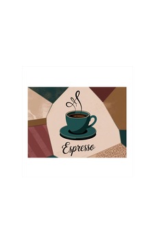 Espresso Zamanı Art Mdf Tablo Espresso Zamanı Art Mdf Tablo