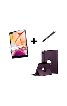 Apple Uyumlu iPad Air 13inç M2 2024 Kılıf Dönen Tablet Kilifi Ekran Koruyucu+kalem A2898 A2899 A2900 Apple Uyumlu iPad Air 13inç M2 2024 Kılıf Dönen Tablet Kilifi Ekran Koruyucu+kalem A2898 A2899 A2900