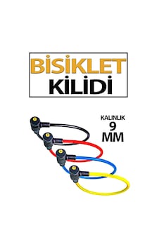 Trend Hause 9 Mm Bisiklet Kilidi Çift Anahtarlı Dayanıklı Çelik Halat, Güvenli Ve Uzun Ömürlü Koruma Kırmızı Trend Hause 9 Mm Bisiklet Kilidi Çift Anahtarlı Dayanıklı Çelik Halat, Güvenli Ve Uzun Ömürlü Koruma Kırmızı