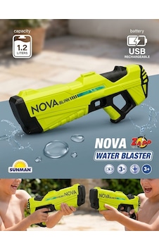Şarjlı Su Tabancası Nova Blınks 3 7v Usb 300ml Şarjlı Su Tabancası Nova Blınks 3 7v Usb 300ml