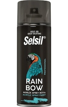 Selsil Selsil Akrilik Sprey Boya 400 Ml Buzdolabı Beyazı Mat Beyaz - Ral 9010