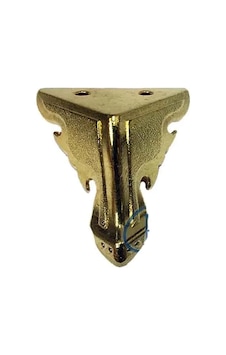 Kelebek Ahşap, Sunta Sandık Ayağı, Kutu Ayak 3,5 Cm - Sarı Açık Altın Kelebek Ahşap, Sunta Sandık Ayağı, Kutu Ayak 3,5 Cm - Sarı Açık Altın