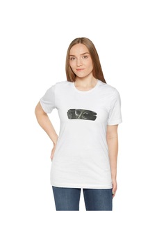 Genel Markalar Bisiklet Yaka Baskılı T-shirt - Beyaz - Çok Renkli Genel Markalar Bisiklet Yaka Baskılı T-shirt - Beyaz - Çok Renkli
