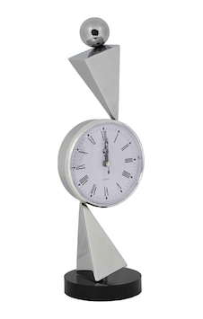 Vitale Night Silver Üçgen Masa Saati 11.5 10 34 Cm Ak.ku0006 Diğer