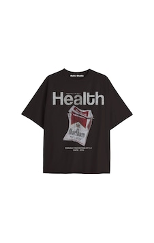 Kalic Studio Marlroro Health Oversize Unisex T-shirt Siyah Kalic Studio Marlroro Health Oversize Unisex T-shirt Siyah
