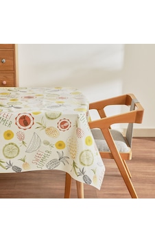Karaca Home Luna Çiçekli Pvc Masa Örtüsü Sarı Sarı