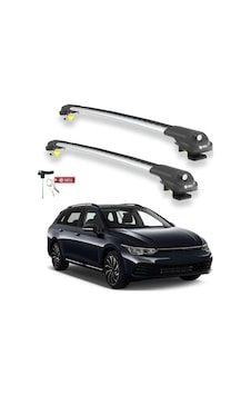 Turtle Volkswagen Golf Variant Mk7-5g 2012-2020 Ara Atkı Air1 Gri