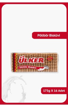 Ülker Pötibör Bisküvi 16 x 175 G Ülker Pötibör Bisküvi 16 x 175 G