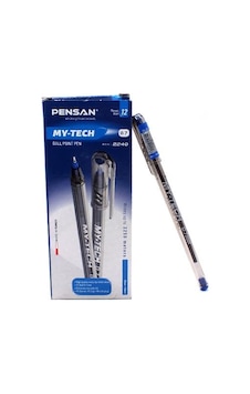 Tükenmez Kalem Mavi Renk 12 Adet 0.7 MM Pensan My-Tech Tükenmez Ka Tükenmez Kalem Mavi Renk 12 Adet 0.7 MM Pensan My-Tech Tükenmez Ka