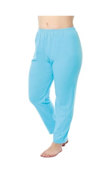 6 Adet Tutku Bayan Zenne Pijama Altı Karışık Renk Çok Renkli