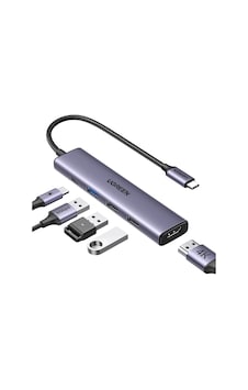 Ugreen Revedok 5'i 1 Arada 1 Usb-c 3xusb-a Hub Çoklayıcı, 15495 Ugreen Revedok 5'i 1 Arada 1 Usb-c 3xusb-a Hub Çoklayıcı, 15495