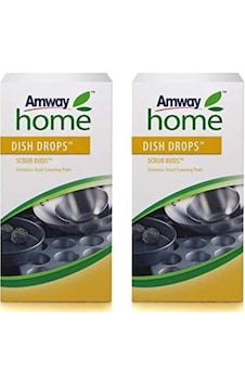 Amway Bulaşık Telleri Home™ Dısh Drops™ Scrub Buds™ 2Li Set