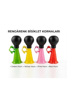 Bisiklet Kornası Bisiklet Aksesuarı Çok Renkli Bisiklet Kornası Bisiklet Aksesuarı Çok Renkli