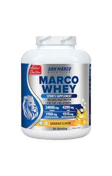 San Marco Nutrition Marco Whey Muz Aromalı 1500 Gr San Marco Nutrition Marco Whey Muz Aromalı 1500 Gr