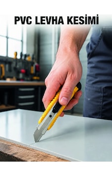 5 Li Profesyonel Metal Falçata Seti Ergonomik Saplı Çok Amaçlı Kesici Maket Bıçağı Standart 5 Li Profesyonel Metal Falçata Seti Ergonomik Saplı Çok Amaçlı Kesici Maket Bıçağı Standart